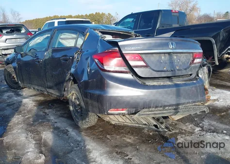 2014 Honda Civic Lx z USA, uszkodzony, nr VIN 19XFB2F55EE231803